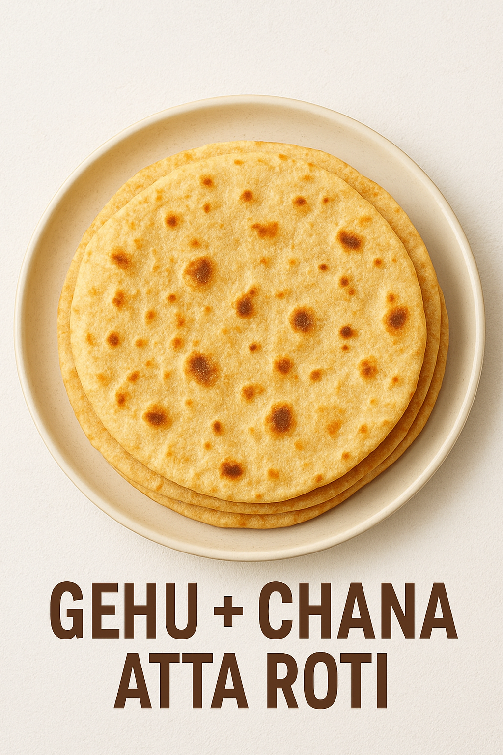 Gehu + Chana Ata Roti Lunch / Dinner Thali